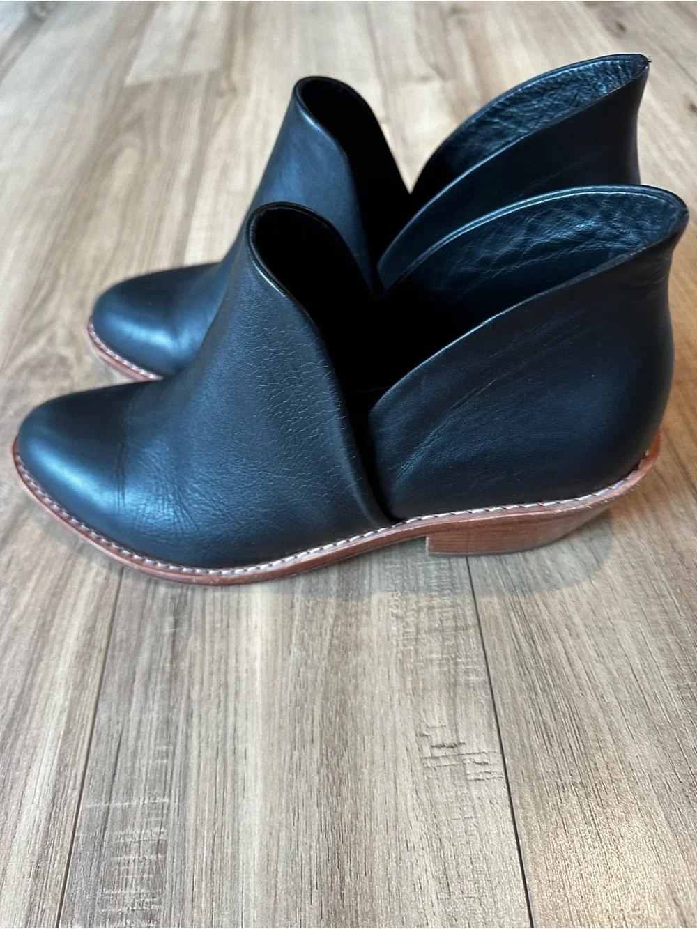 Fortress of Inca Elise Ankle Boot in Black Nappa size 39 - Picture 2 of 6